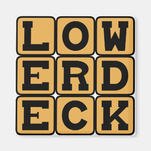 Lower Deck, Seating Chart Option Magnet