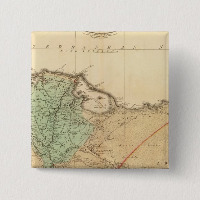 Lower Egypt, Palestine 15 Cm Square Badge (Front)