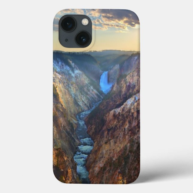 Lower Falls from Artist's Point Case-Mate iPhone Case (Back)