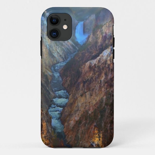 Lower Falls from Artist's Point Case-Mate iPhone Case (Back)