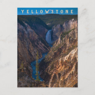 Lower Falls Grand Canyon of the Yellowstone Postcard