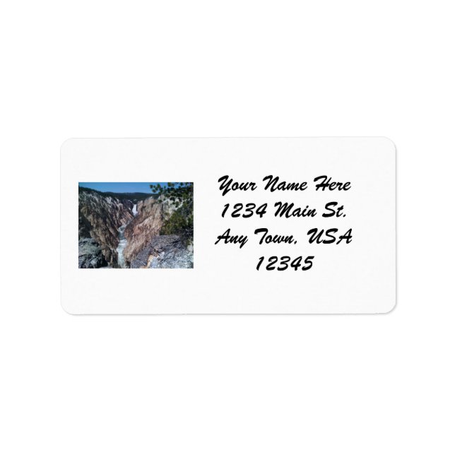 Lower Falls Label (Front)