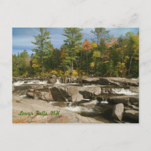 Lower Falls, NH Postcard