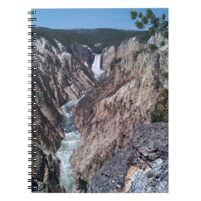 Lower Falls Spiral Notebook (Front)