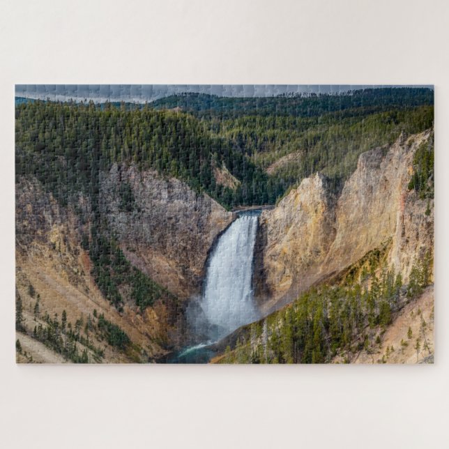 Lower Falls Yellowstone National Park Jigsaw Puzzle (Horizontal)