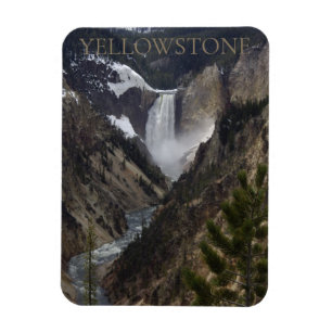 Lower Falls Yellowstone National Park Magnet