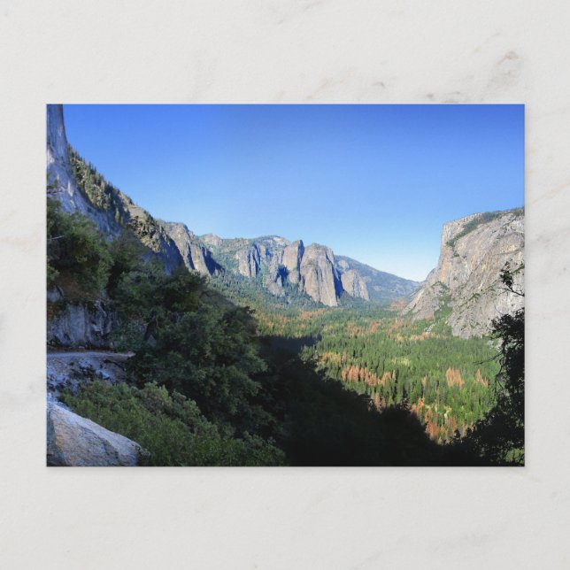 Lower Four Mile Trail - Yosemite Valley Postcard (Front)