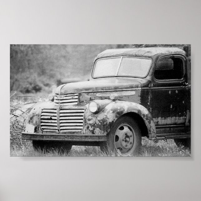 Lower Lane Dairy Truck Poster (Front)