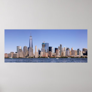 Lower Manhattan Panorama Poster