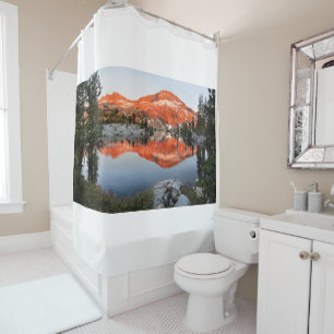 Lower Ottoway Lake Sunset - Yosemite Shower Curtain