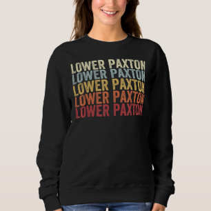 Lower Paxton Pennsylvania Lower Paxton PA Retro Vi Sweatshirt
