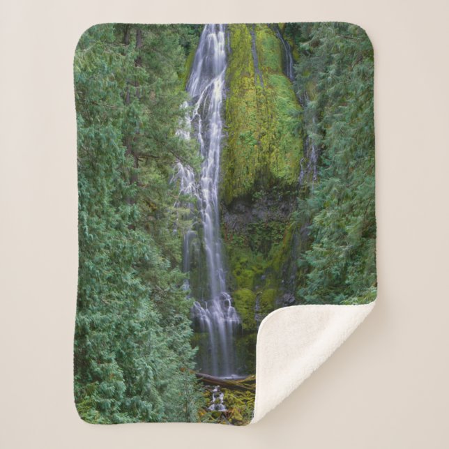 Lower Proxy Falls | Willamette National Forest Sherpa Blanket (Front)
