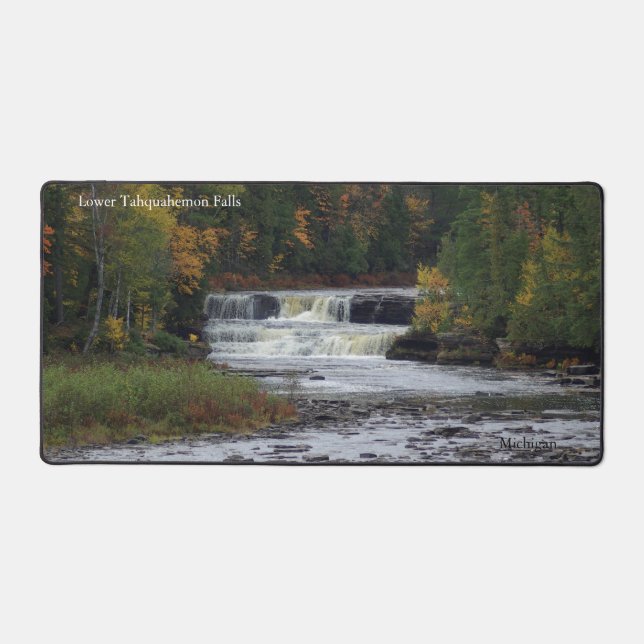 Lower Tahquamenon Falls desk mat (Front)