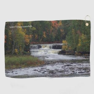 Lower Tahquamenon Falls golf towel