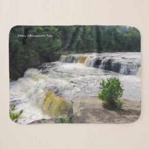 Lower Tahquamenon Falls sherpa blanket