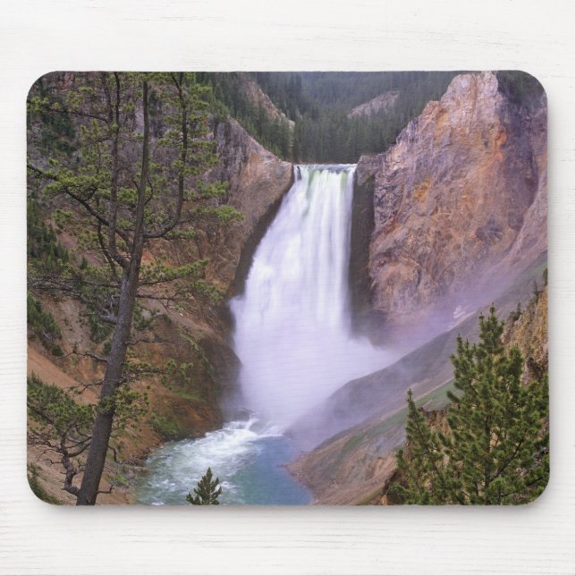 Lower Yellowstone Falls, Grand Canyon of Mouse Pad (Front)