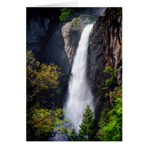 Lower Yosemite Falls Cascading