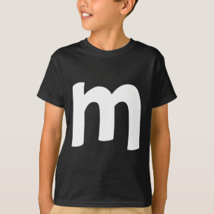 Lowercase Alphabet m T-Shirt