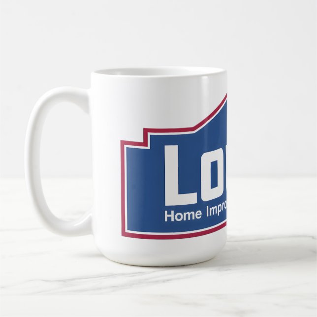 Lowe's the home improvement depot wearhouse  coffee mug (Left)