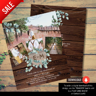Lowest Budget Wedding FLYER - PHOTO EUCALYPTUS
