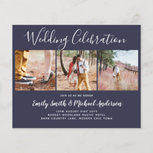 Lowest Price Budget Wedding Photo Collage Flyer