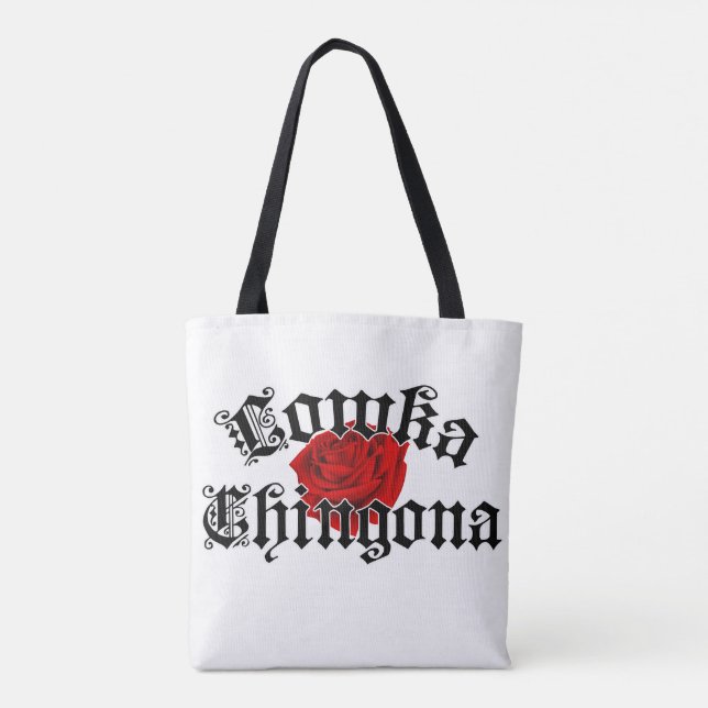 Lowka Chingona shopping tote bag (Back)