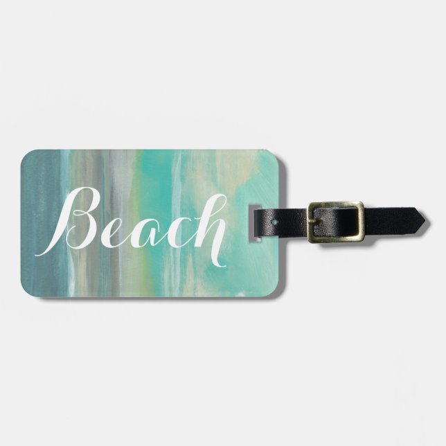 Lowland Beach I Luggage Tag (Front Horizontal)