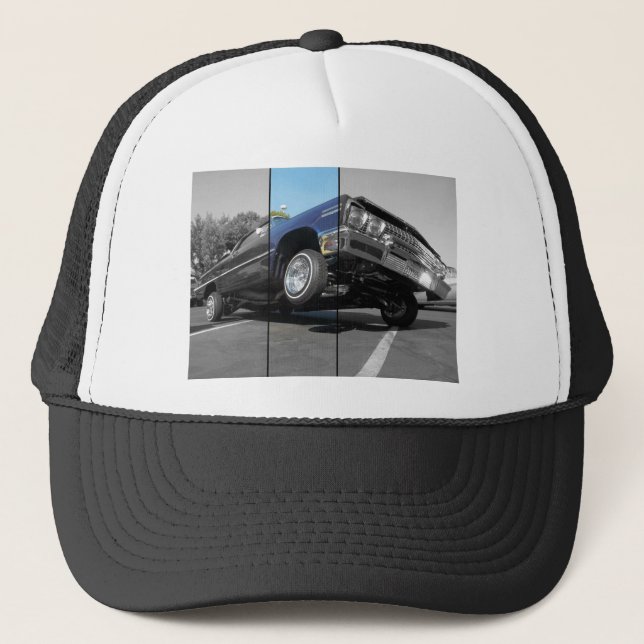 Lowrider 1963 Chevy Impala Car Hat (Front)