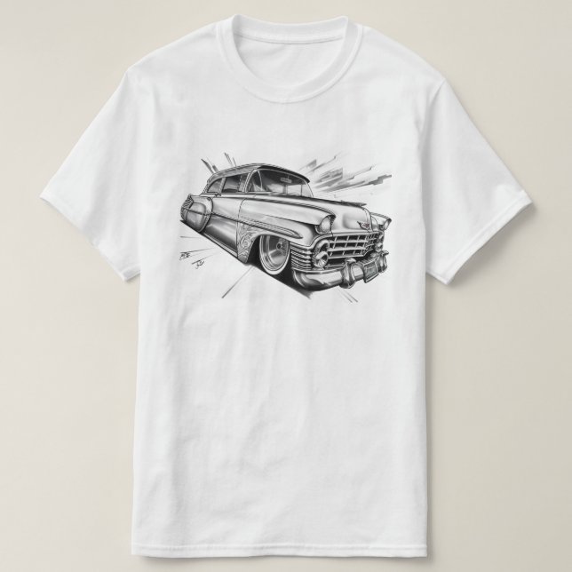 Lowrider Bomb Low Rider Bombs Airbrush Art T-Shirt (Design Front)