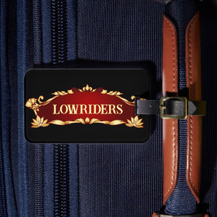LowRider Car Floor Mat Luggage Tag