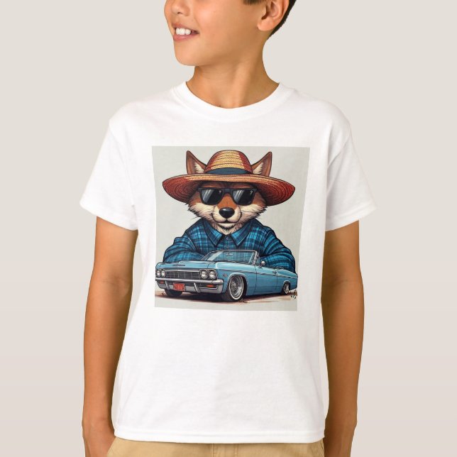 Lowrider Fox T-Shirt (Front)
