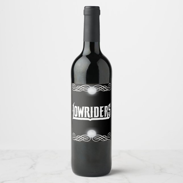 Lowrider Wine Label (Front)