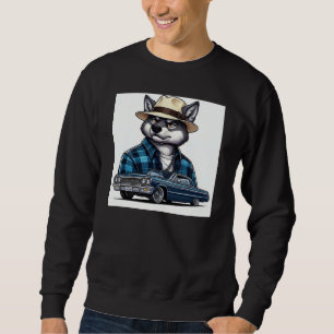 Lowrider Wolf Sweatshirt