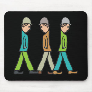 Lowry Matchstick Men Mouse Pad