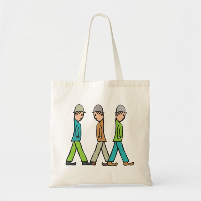 Lowry Matchstick Men Tote Bag (Front)
