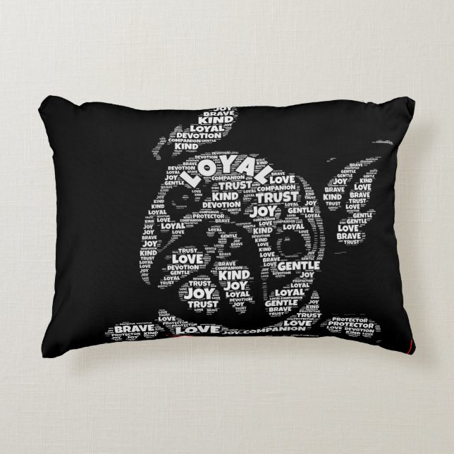 Loyal Beyond Words Decorative Cushion (Front)