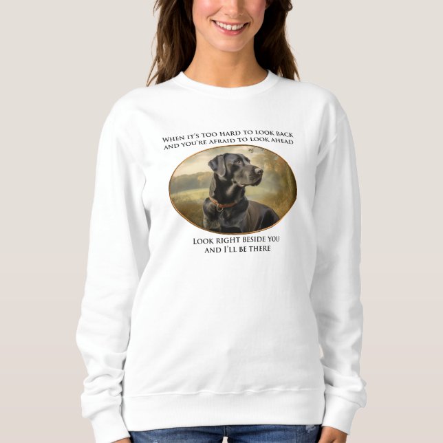 Loyal Black Lab Sweatshirt (Front)