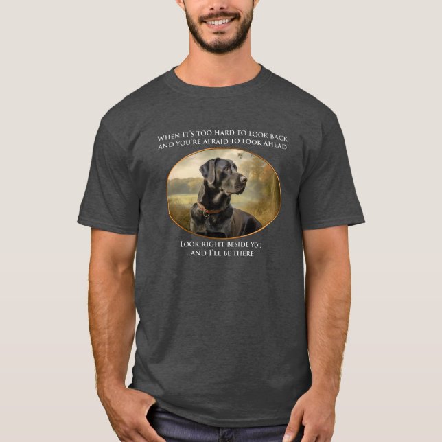 Loyal Black Lab T-Shirt (Front)