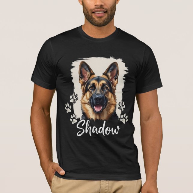 Loyal Companion German Shepherd Tee (Front)