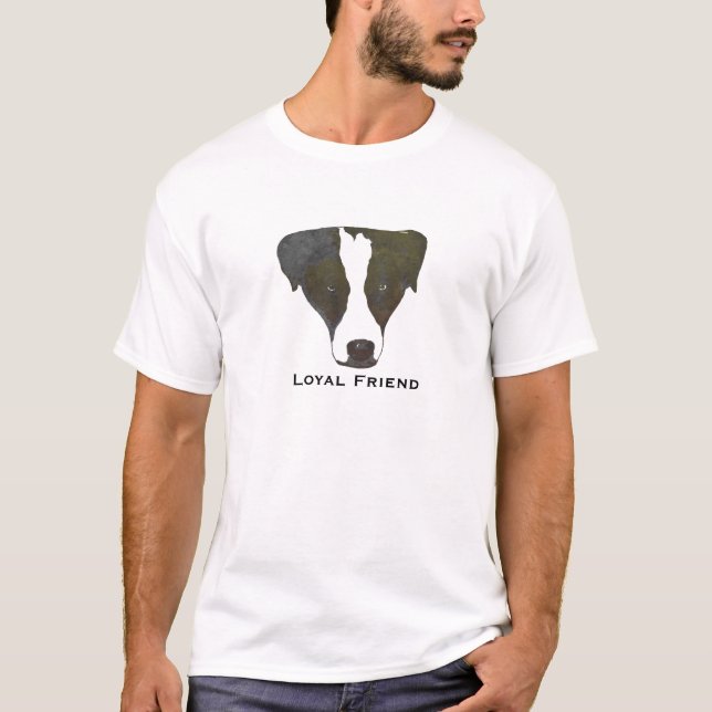 Loyal friend Pop Art T-Shirt (Front)