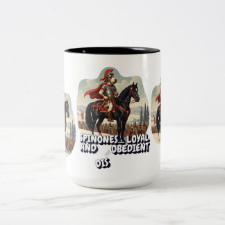 Loyal Italian Spinone Two-Tone Coffee Mug
