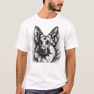 Loyal Like a German Shepherd Shirt - Dog Lover Lin