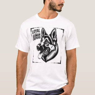 Loyal Like a German Shepherd Shirt - Dog Lover Lin