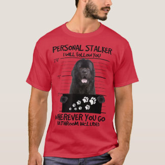 Loyal Newfoundland Dog Friend Dog Owner  T-Shirt