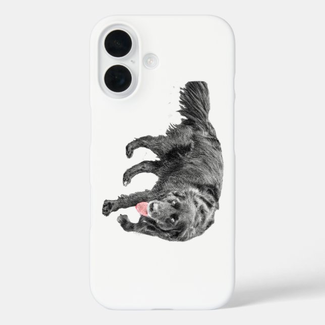 Loyal Pup with Red Accent Case-Mate iPhone Case (Back)
