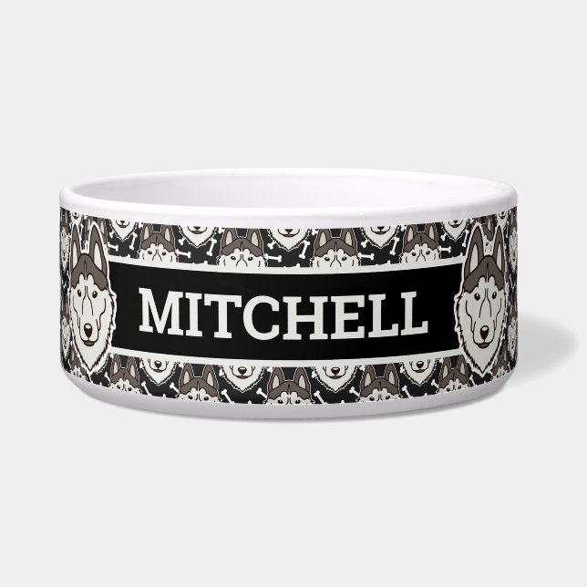 Loyal Siberian Husky Arctic Sled Dog Pet Puppy (Front)