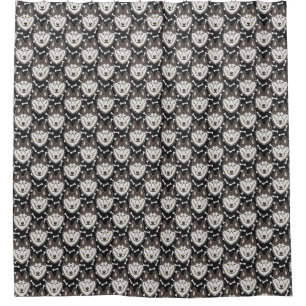 Loyal Siberian Husky Arctic Sled Dog Pet Puppy Shower Curtain