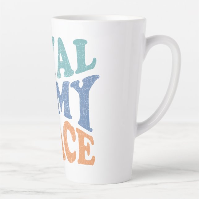 Loyal to My Peace Mugs & Cups (Right)