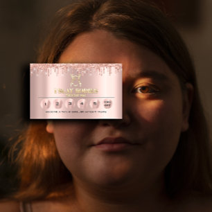 Loyaliy 6 Body Sculpting Drips  Rose Logo  Business Card