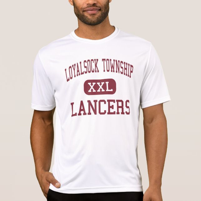 Loyalsock Township - Lancers - Williamsport T-Shirt (Front)